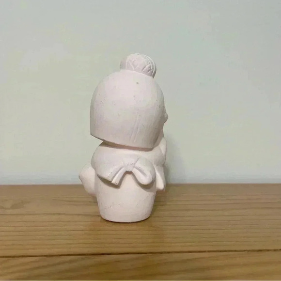 Toyo Geisha Kimono Girl Figurine Vintage 5.5in Bisque Vintage 60s 70s Japan - Picture 3 of 7